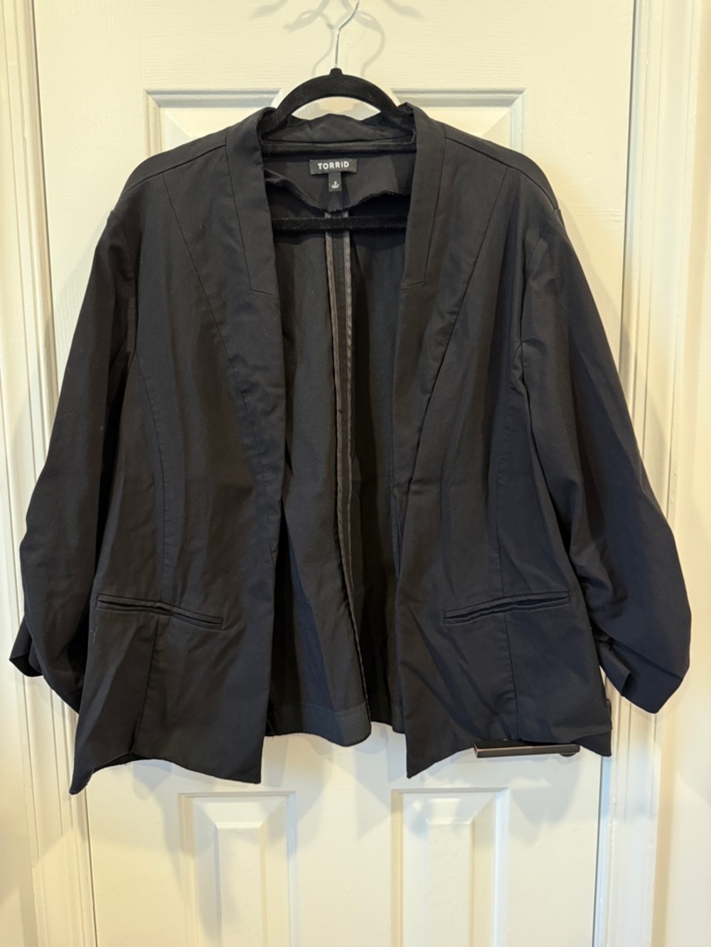 torrid Black Open-Front Blazer Jacket